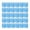 Blue, variant on 30PCS Elegant Napkin Ring with 8 Row Rhinestone Pretty Napkin Holder Napkin Buckle Decoration for Wedding Party (Lake Blue)