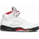 thumbnail image 1 of Ni - ke Size 12 - Air Jordan 5 Retro 2013 White Fire Red, 1 of 5
