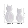 thumbnail image 3 of Zmeidao Wall Hooks Cat Shaped, Cute Wall Sticker Wall Door Hanger for Hanging Jackets Clothes Hats Towel Purses Keys, 3 of 6