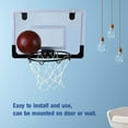 thumbnail image 6 of SPRING PARK Mini Basketball Hoop-Kids Basketball Set Wall Mounted with Net Ball Pump Wrench, 6 of 7