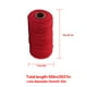 thumbnail image 2 of Cuerda de algodón hecha a mano, 3 mm de diámetro, de un solo color, tejidas para manualidades, cuerdas de 100 m, rojo 1 Rollo Scienceny HA5320-02B, 2 of 6