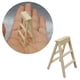 thumbnail image 4 of Mini escalera creativa, mini casa, escalera plegable de madera en miniatura para que los niños jueguen con ella., 4 of 7