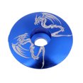 thumbnail image 1 of Bicicleta De Aleación De Aluminio Threadless Stem Headset Top Cap Cover Blue Dragon Sunnimix Tapa superior para auriculares de bicicleta, 1 of 8