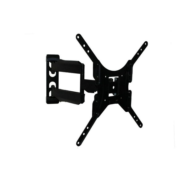 Rocelco Medium Dual Articulated Flat Panel TV Mount, 23" - 46" range (Black)