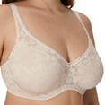 thumbnail image 4 of Bali Passion for Comfort Smooth Lace Underwire Bra DF6590 Color: Sandshell Size: 42 C, 4 of 6