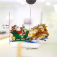 thumbnail image 4 of Christmas Modeling Lamp Santa Claus Christmas Tree Snowman Battery Powered with Suction Cup Decoration Hanging Lamp Marquee Light for Christmas Home Party Window, 4 of 9