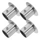 thumbnail image 1 of BESTYASH 4Ud Soportes Para Barra De De Acero Inoxidable Con Elevado Para Colgar Varillas En Plata, 1 of 6