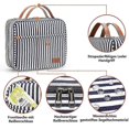 thumbnail image 3 of Hanging toiletry bag, large travel toiletry bag, women's waterproof cosmetic bag, make-up organizer with 4 compartments and 1 sturdy hook for women, 3 of 5