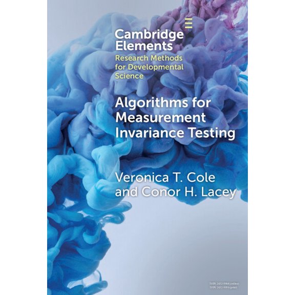 Elements in Research Methods for Develop Algorithms for Measurement Invariance Testing: Contrasts and Connections, (Hardcover)