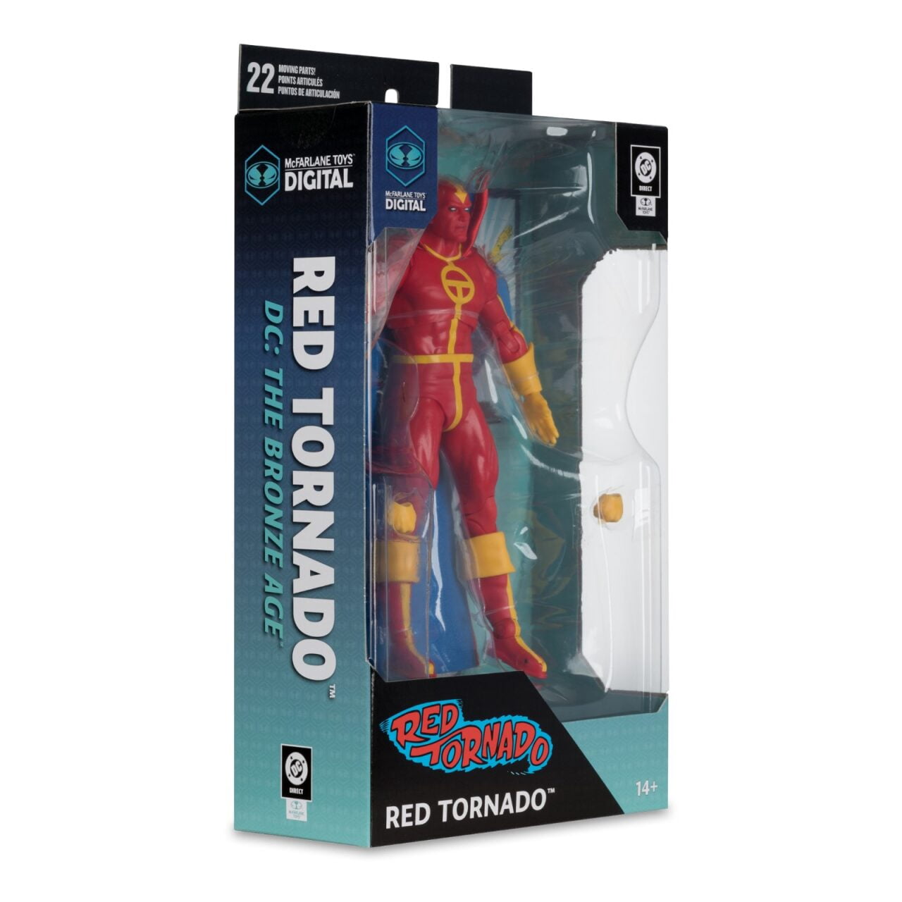 Red Tornado (DC Direct: The Bronze Age) 7" Action Figure w/ Digital Collectible - McFarlane Toys