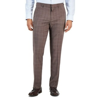 Perry Ellis Men's Portfolio Stretch Straight Leg Flex Flat Front
