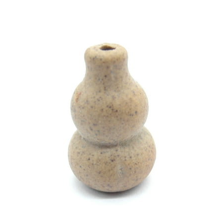 - TrendBox Ceramic Handmade Artistic Incense Holder Burner Stick Coil Ash Catcher Buddhist - One Hole Gourd Shape