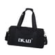 thumbnail image 2 of Bolsa de viaje de lona, ​​bandolera con bolsillo para artículos húmedos, bolsa deportiva de gran capacidad para fitness. Negro, 2 of 9