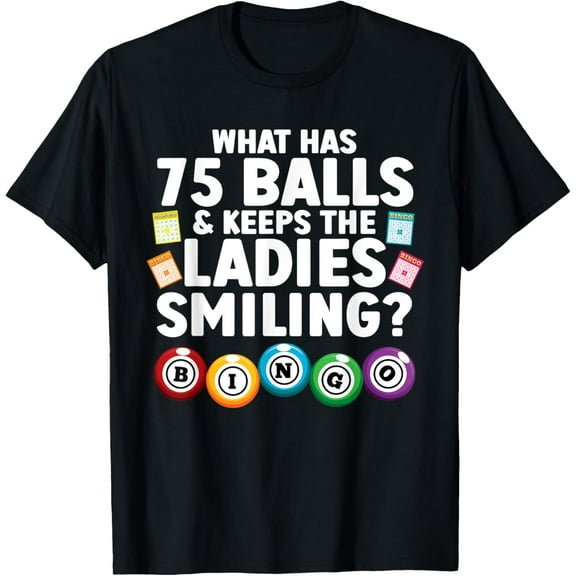 Cool Bingo Novelty For Men Women Bingo Lover Bingo Player T-Shirt