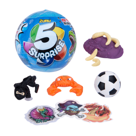 5 Surprise Blue Mystery Capsule Collectible Toy by ZURU