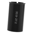 thumbnail image 4 of Adaptador de cuña para tija de sillín de bicicleta sólida, reductor de tamaño de tija de sillín de bicicleta de aleación ultraligera 272 a 339, 4 of 9