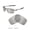 Transition/Photochromic - Polarized, variant on Walleva Transition/Photochromic Polarized Replacement Lenses for Oakley Square Wire II (OO4075 Series) Sunglasses