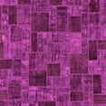 thumbnail image 1 of Ahgly Company Indoor Square Patchwork Pink Transitional Area Rugs, 8' Square, 1 of 4
