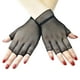 thumbnail image 1 of guantes ,guantes niña negro para disfraz,Guantes elásticos de medio para damas,Guantes de malla sin s góticos de Halloween,Guantes cortos para suministros de Hugo guantes de red, 1 of 7