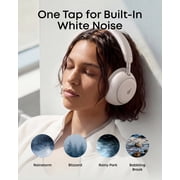 soundcore Space 2 by Anker, Active Noise Cancelling Headphones,Comfortable Fit, 50H Playtime, LDAC Hi-Res Wireless Audio, Dual Connection, Clear Calls, Bluetooth 6.1, Nap Mode, Wearing Detection