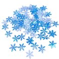 thumbnail image 2 of 300Pcs Christmas Decorations Christmas Plastic Snowflakes Decorations Snowflake for Craft Christmas Table Decorations Supplies Mini Snowflakes Ornaments Decor for DIY Craft Home Winter Party, 2 of 7