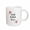 White, variant on 3drose, Floral Best G-ma Ever Pretty Watercolor Pink Flowers Gma Grandma Love, 11oz Two-tone Red Mug