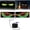 Green, variant on MIMIRGB Dynamic Devil's Eye LED Car Sticker Screen, 13.8" x 4.72" USB Powered Truck Windshield Light with 10 Flashing Modes and One-Key Control, Slim Decor for Auto Rear Window and Party Room