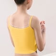 thumbnail image 4 of Diufon Girls Camisole Spaghetti Strap Cropped Tank Tops for Teen Girl Sleeveless Basic Dance Vest Top Sport Bras, 4 of 10