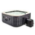thumbnail image 2 of Intex PureSpa Plus Inflatable Square Hot Tub w/ Tablet & Phone Tray, White, 2 of 12
