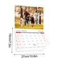 Smart Home Buy Custom Photo Calendar Personalized 2025.72026.6 Wall