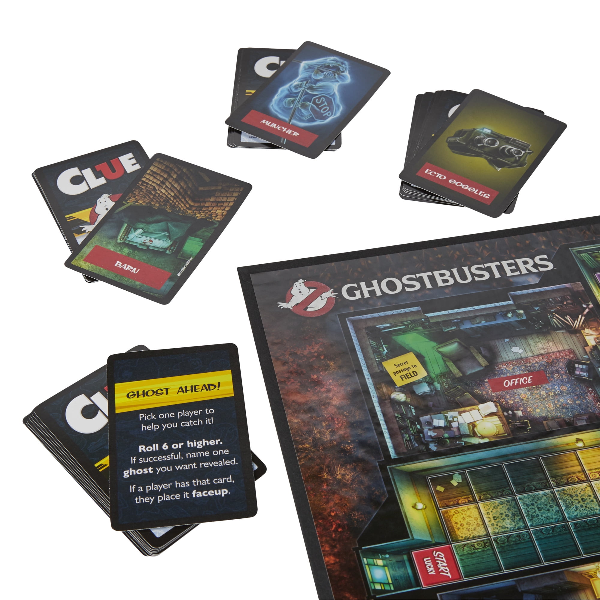 Clue: Ghostbusters Edition Game, Cooperative Board Game for Kids Ages 8 and Up