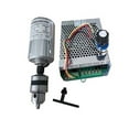 thumbnail image 3 of Air Cooled 0.2kw CNC spindleMotor Drill Spindle Heads Kit Chuck 200W Spindle Motor /Power Supply Speed Governor For Engraving ,Anti-Rust, 3 of 6