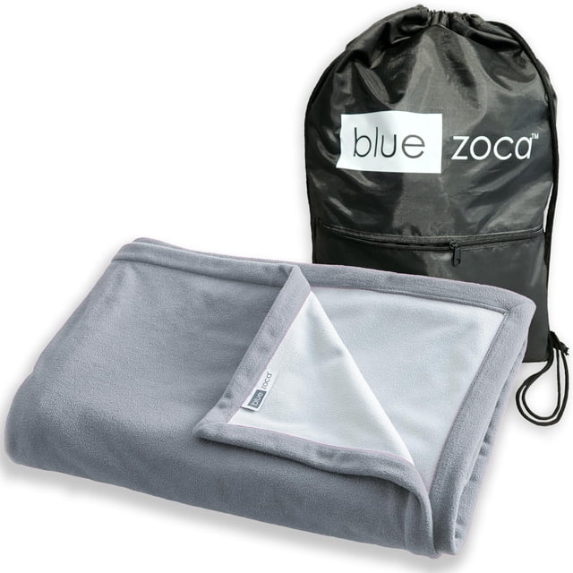Manta Zoca azul impermeable a prueba de arena de viaje 165 x 127 cm
