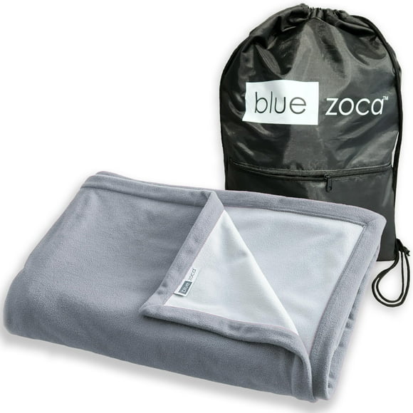Manta Zoca azul impermeable a prueba de arena de viaje 165 x 127 cm