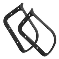 HEMOTON  2 Pcs Office Chair Armrest Arms for Replacement Chairs Black