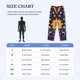thumbnail image 4 of Fotbe Cinco De Mayo Floral Pantalones de Pijama para Hombre, Pantalones de Dormir, Pantalones de Casa con Cintura Ajustable y Bolsillos-3X-Large, 4 of 6