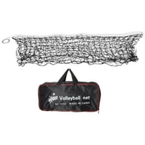 FRCOLOR Portable Volleyball Net for Backyard Made of Durable Polyester Size 29.5ft x 31.5in