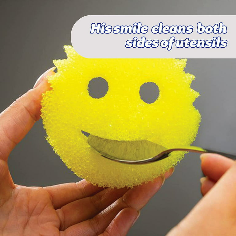 Scrub Daddy - The Original Scrub Daddy - Scratch-Free Multipurpose Dish  Sponge - BPA Free & Made with Polymer Foam - Stain, Mold & Odor Resistant  Kitchen Sponge (1 Count) : Health & Household 