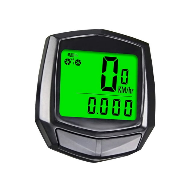 Yeacher Bike Speedometer, Bicycle Speedometer Cycle Bike with LCD Display Accurate Speedometer