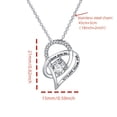 thumbnail image 5 of MASALADI Stepdaughter Gifts from Stepmom, I Love You to the Moon Heart Necklace for Bonus Daughter, Christmas Birthday Wedding Jewelry Gift Box, 5 of 6