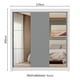 thumbnail image 3 of Ropero Closet Madesa 3 Puertas 2 Espejos BG, 3 of 5