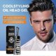 thumbnail image 2 of Hair Styling Gel, 2-in-1 Wax Gel with Comb, Men's Grooming Gel, Moisturizing Long Lasting Fast Build , Strong Hold Wet look & Shiny finish All Day, 28, 2 of 5