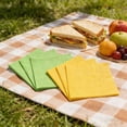 thumbnail image 3 of 100Pcs Neon Napkins- 2-Ply Birthday Party Napkins, Weddings, Cocktail Napkins for Birthday Party Decorations Wedding Christmas(Orange), 3 of 7