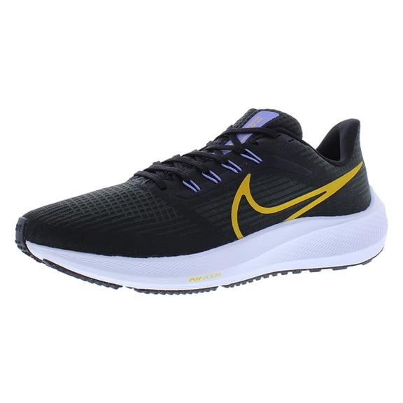 Nike Air Zoom Pegasus 39 Womens Shoes Size 10.5, Color: Black/Yellow Ochre/Off Noir