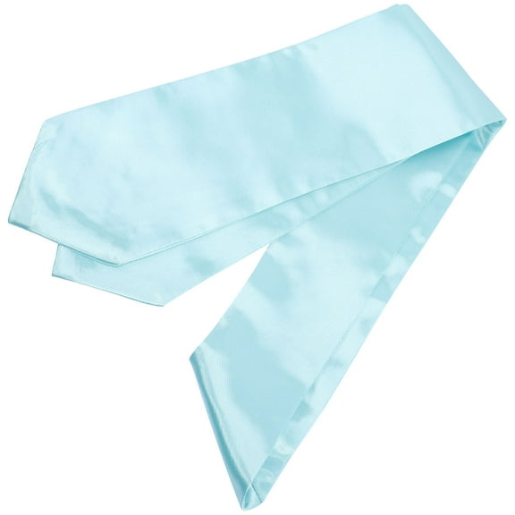 Worgeous Prom Queen Sash Graduation Gown Sash Sky-Blue Polyester 1Set