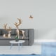 thumbnail image 2 of Elegante juego de figuras de renos y caballos. Elegantes estatuas de ciervos y caballos para sala de estar, oficina, escritorio, dormitorio, estanterí, 2 of 8