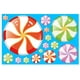 thumbnail image 1 of Pegatinas de dulces de Navidad autoadhesivas, calcomanías de hombre de jengibre, piruleta redonda, pegatina de bastón de caramelo para, 1 of 4