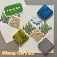 thumbnail image 3 of Uxcell Stamp Ink Pad, 2.2x3.7 Inch White Washable Craft Finger Stamps Pad for Paper Wood Fabric Inkpad DIY Card Making, 3 of 7