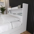 thumbnail image 3 of Nexera Hunter Bookcase Headboard, 3 of 5