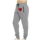 thumbnail image 1 of Pantalones deportivos de longitud completa para hombre, pantalones de ejercicio para correr ajustados, pantalones para correr con cordón, pantalones estampados, pantalones para hombre, 1 of 7